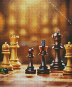 Chess Board Game 5D Diamond Painting