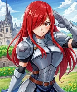 Erza Scarlet 5D Diamond Painting