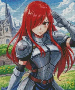 Erza Scarlet 5D Diamond Painting