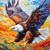 Aesthetic Flying Eagle 5D Diamond Painting