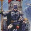 Batman On A Throne 5D Diamond Painting