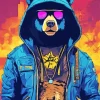 Bear Gangster 5D Diamond Painting