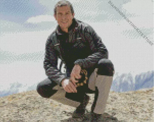 Bear Grylls 5D Diamond Painting