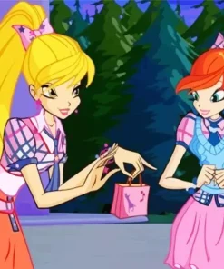 Bloom And Stella Winx Club 5D Diamond Painting