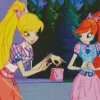 Bloom And Stella Winx Club 5D Diamond Painting