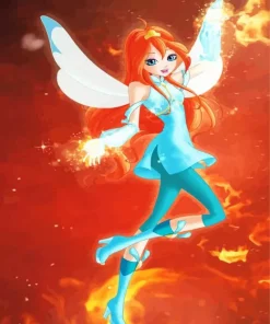 Bloom Winx Club Power 5D Diamond Painting