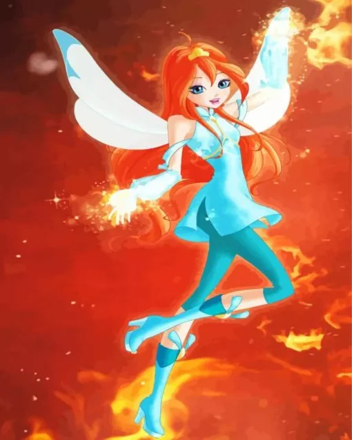 Bloom Winx Club Power 5D Diamond Painting