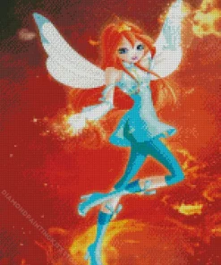 Bloom Winx Club Power 5D Diamond Painting