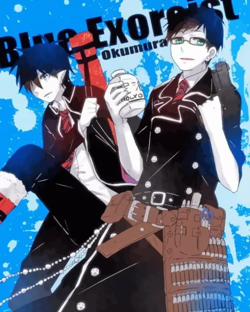 Blue Exorcist Poster 5D Diamond Painting