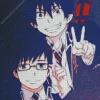 Blue Exorcist Rin And Yukio 5D Diamond Painting