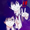 Blue Exorcist Rin And Yukio 5D Diamond Painting