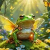 Cool Butterfly Frog 5D Diamond Painting