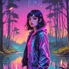 Cool Emo Girl 5D Diamond Painting