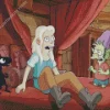 Disenchantment Bean And Elfo 5D Diamond Painting