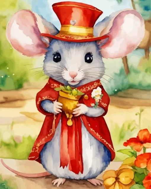 Fantasy Mouse 5D Diamond Painting