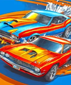 Fast Cars 5D Diamond Painting