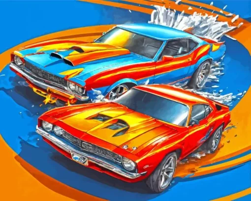 Fast Cars 5D Diamond Painting