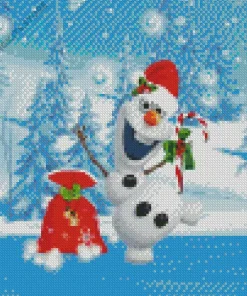 Frozen Christmas 5D Diamond Painting