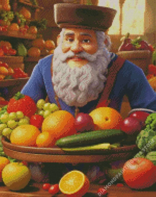 Fruit Man Art 5D Diamond Painting