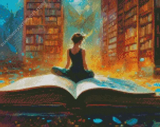 Giant Fantasy Book 5D Diamond Painting