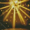 Golden Disco Ball 5D Diamond Painting