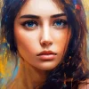 Lonely Girl Crying 5D Diamond Painting