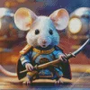 Samurai Mouse 5D Diamond Painting