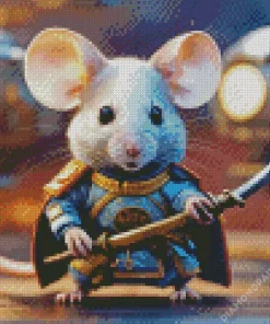 Samurai Mouse 5D Diamond Painting