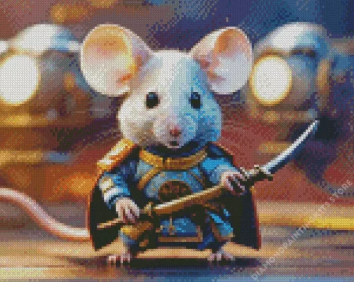 Samurai Mouse 5D Diamond Painting