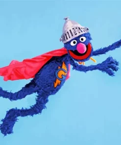 Super Grover Flying 5D Diamond Painting