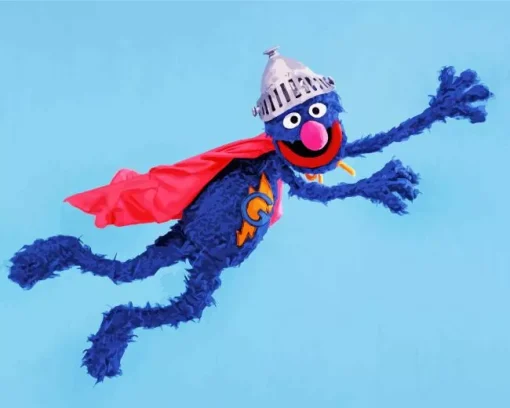 Super Grover Flying 5D Diamond Painting