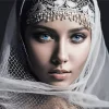 Veiled Woman 5D Diamond Painting