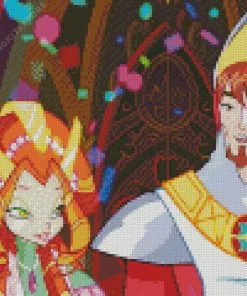 Winx Bloom Parents 5D Diamond Painting