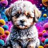 Aesthetic Maltipoo Art 5D Diamond Painting