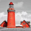 Bovbjerg Lighthouse 5D Diamond Painting