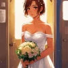 Bride In A Wedding Dress 5D Diamond Painting