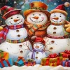 Christmas Snow Family 5D Diamond Painting