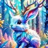 Cute Little Jackalope 5D Diamond Painting