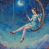 Girl In A Dreamy Land 5D Diamond Painting