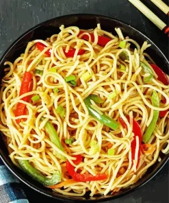 Korean Noodles 5D Diamond Painting