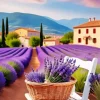 Lavender Field Art 5D Diamond Painting