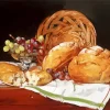 Bread And Grapes 5D Diamond Painting