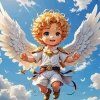Cute Angel Boy 5D Diamond Painting