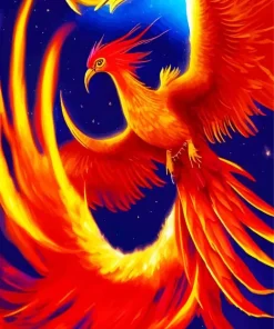 Fawkes Bird 5D Diamond Painting
