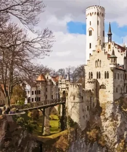 Schloss Lichtenstein Castle 5D Diamond Painting
