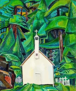 The Indian Church Emily Carr 5D Diamond Painting