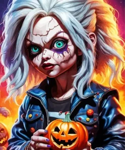 Tiffany Bride Of Chucky 5D Diamond Painting