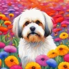 Aesthetic Field Dog 5D Diamond Painting