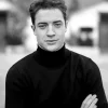 Black And White Brendan Fraser 5D Diamond Painting