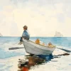 Boys In A Dory Winslow Homer 5D Diamond Painting